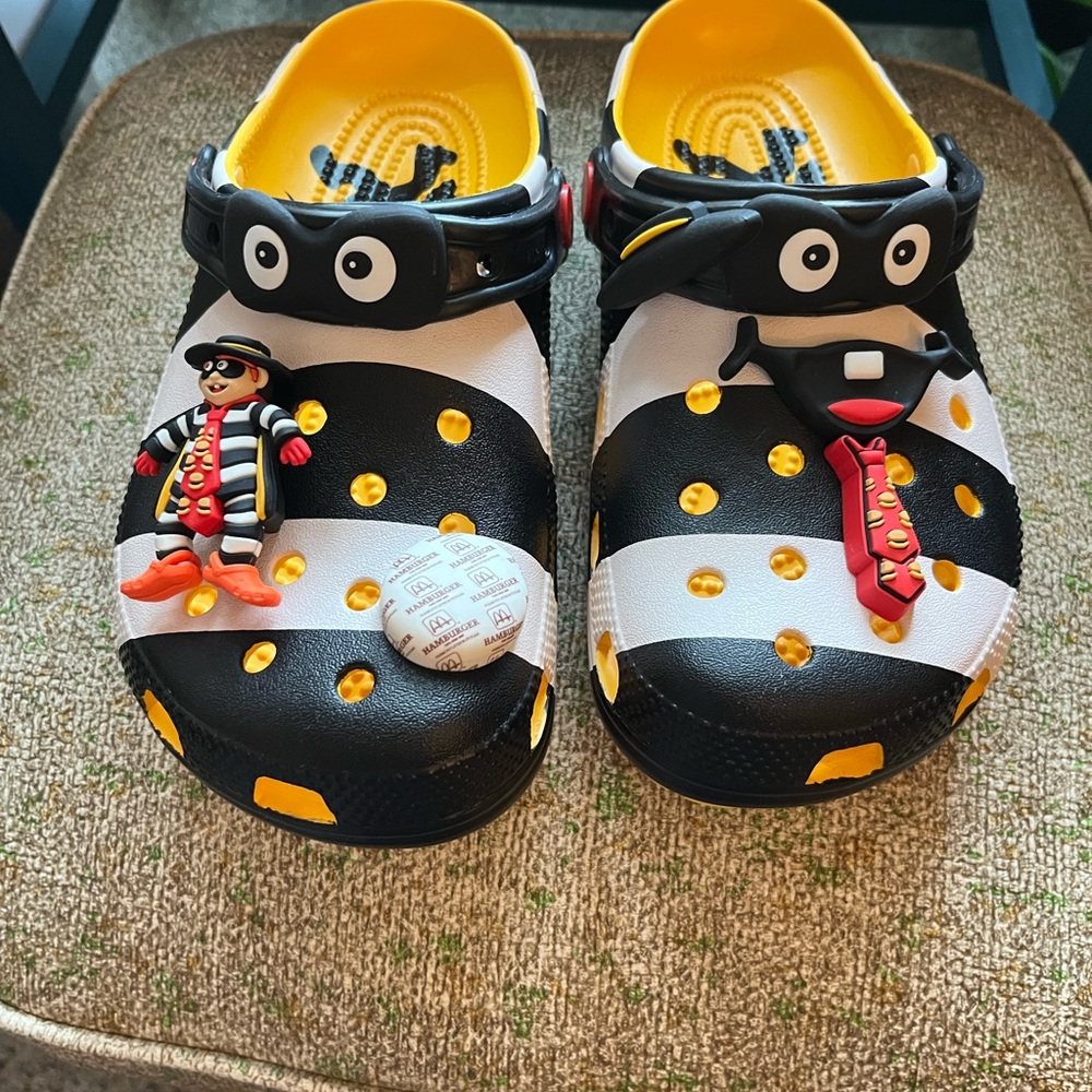 NWT CROCS - McDonalds x Crocs - The Hamburgler!!
